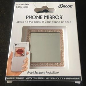 Rose Gold Phone Mirror iDecoz